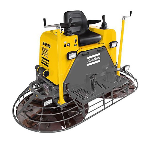 Двухроторная затирочная машина Atlas Copco BG920 с дизельным двигателем Двухроторная затирочная машина Atlas Copco BG920