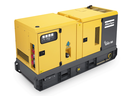 Дизельный генератор (электростанция) Atlas Copco QAS 80 Генератор Atlas Copco QAS 80