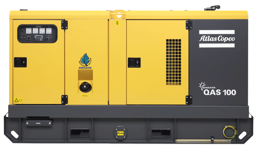 Дизельный генератор (электростанция) Atlas Copco QAS 100 Генератор Atlas Copco QAS 100