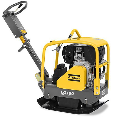 Реверсивная бензиновая виброплита Atlas Copco LG160 для песка и гравия Реверсивная виброплита Atlas Copco LG160