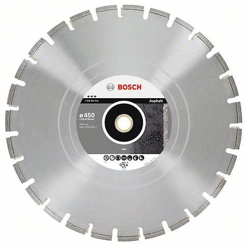 Алмазные диски Bosch Best for Asphalt для резки асфальта Алмазные диски Best for Asphalt