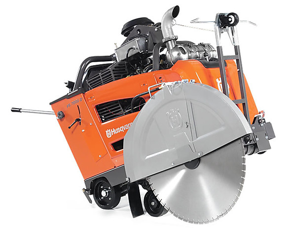 Универсальный дизельный нарезчик швов Husqvarna FS 7000 D Самоходный нарезчик швов Husqvarna FS 7000 D