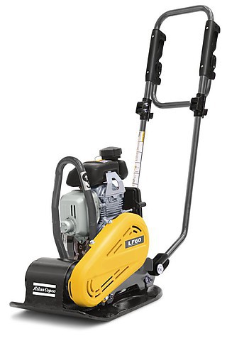Поступательная бензиновая виброплита Atlas Copco LF60 L для грунта Поступательная виброплита Atlas Copco LF60 L