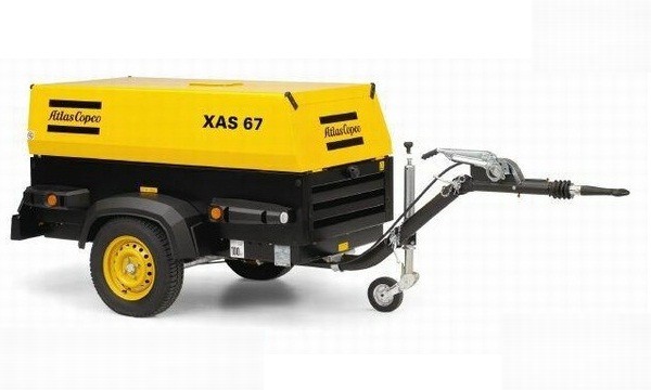 Дизельный компрессор Atlas Copco XAS 67 Dd со встроенным генератором Дизельный компрессор XAS 67 Dd Generator
