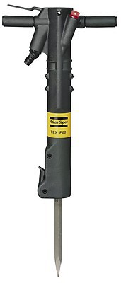 Тяжелый бетонолом Atlas Copco TEX P90 по железобетону Тяжелый пневматический бетонолом TEX P90