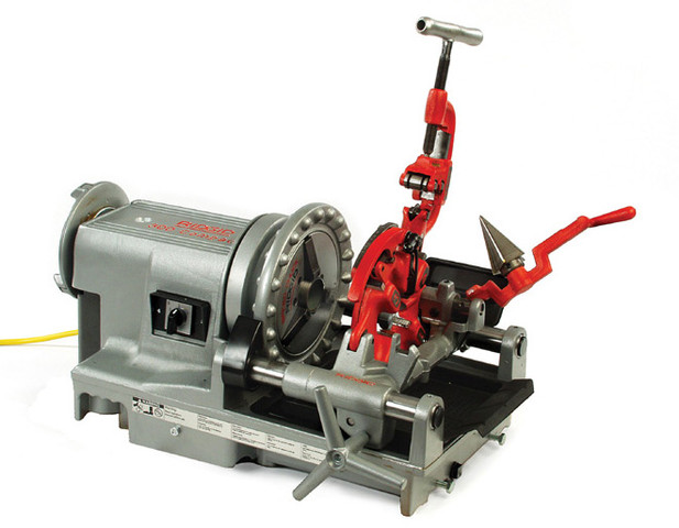 Резьбонарезной станок Ridgid 300 Compact, нарезание трубной резьбы bspp и bspt Резьбонарезной станок Ridgid 300 Compact до 50мм