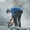 Керамогранит не устоит перед инструментом Husqvarna